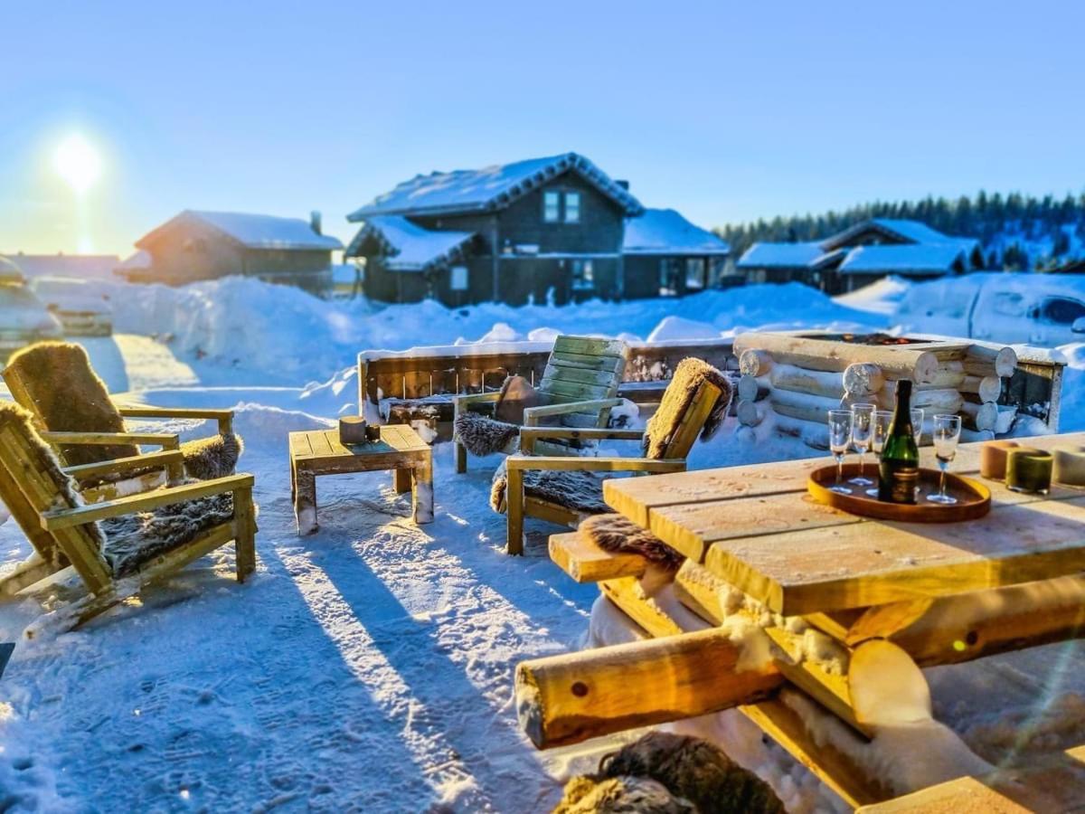 Lyxig Stuga Pa Branaesberget Syssleback Exterior photo