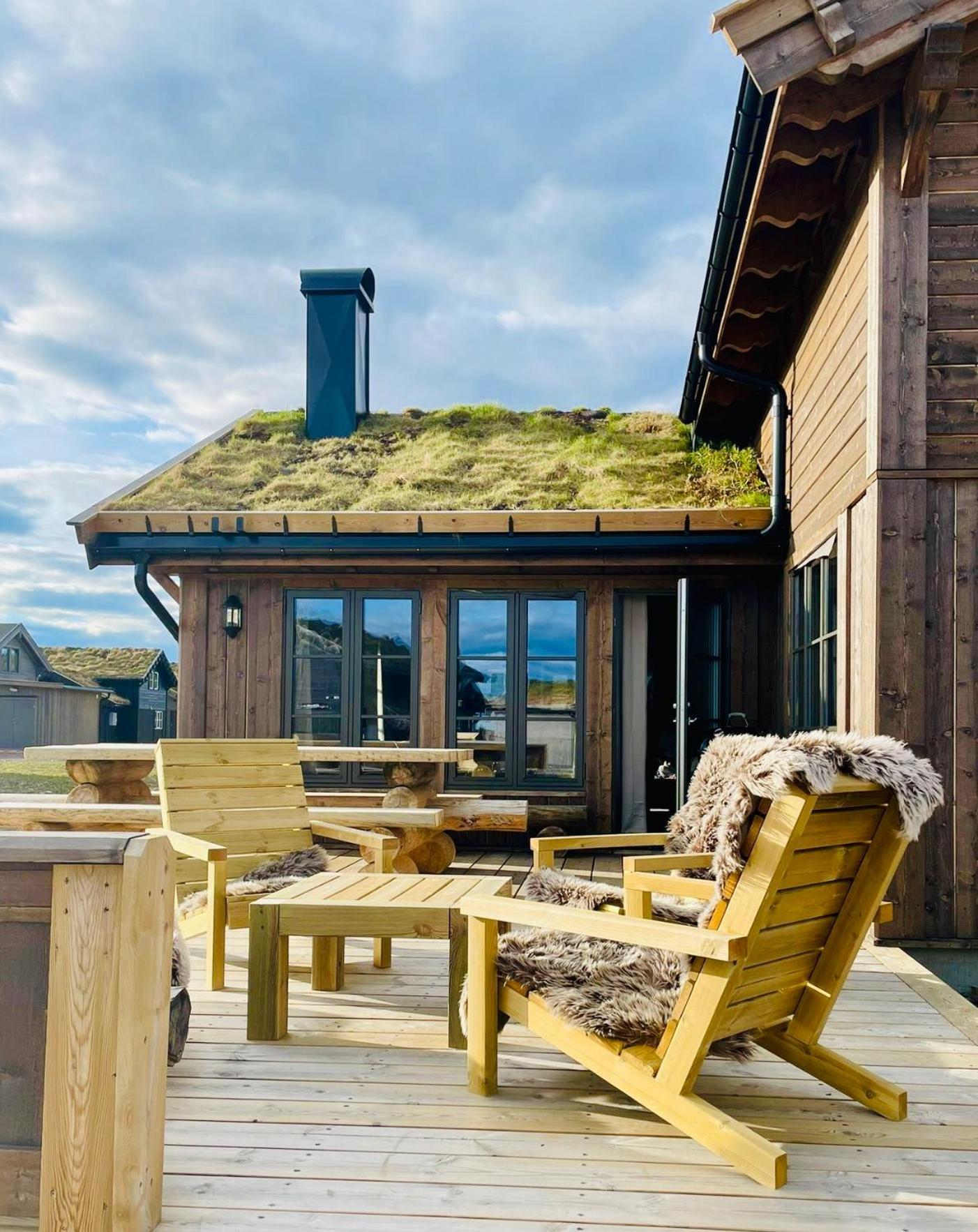 Lyxig Stuga Pa Branaesberget Syssleback Exterior photo