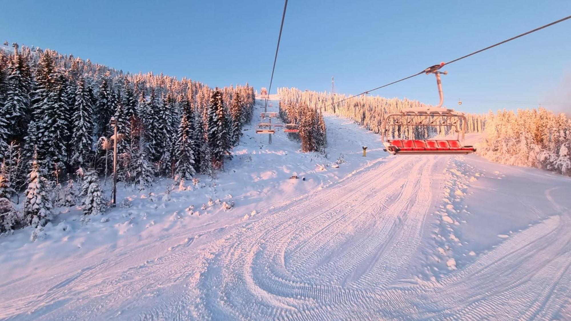 Lyxig Stuga Pa Branaesberget Syssleback Exterior photo