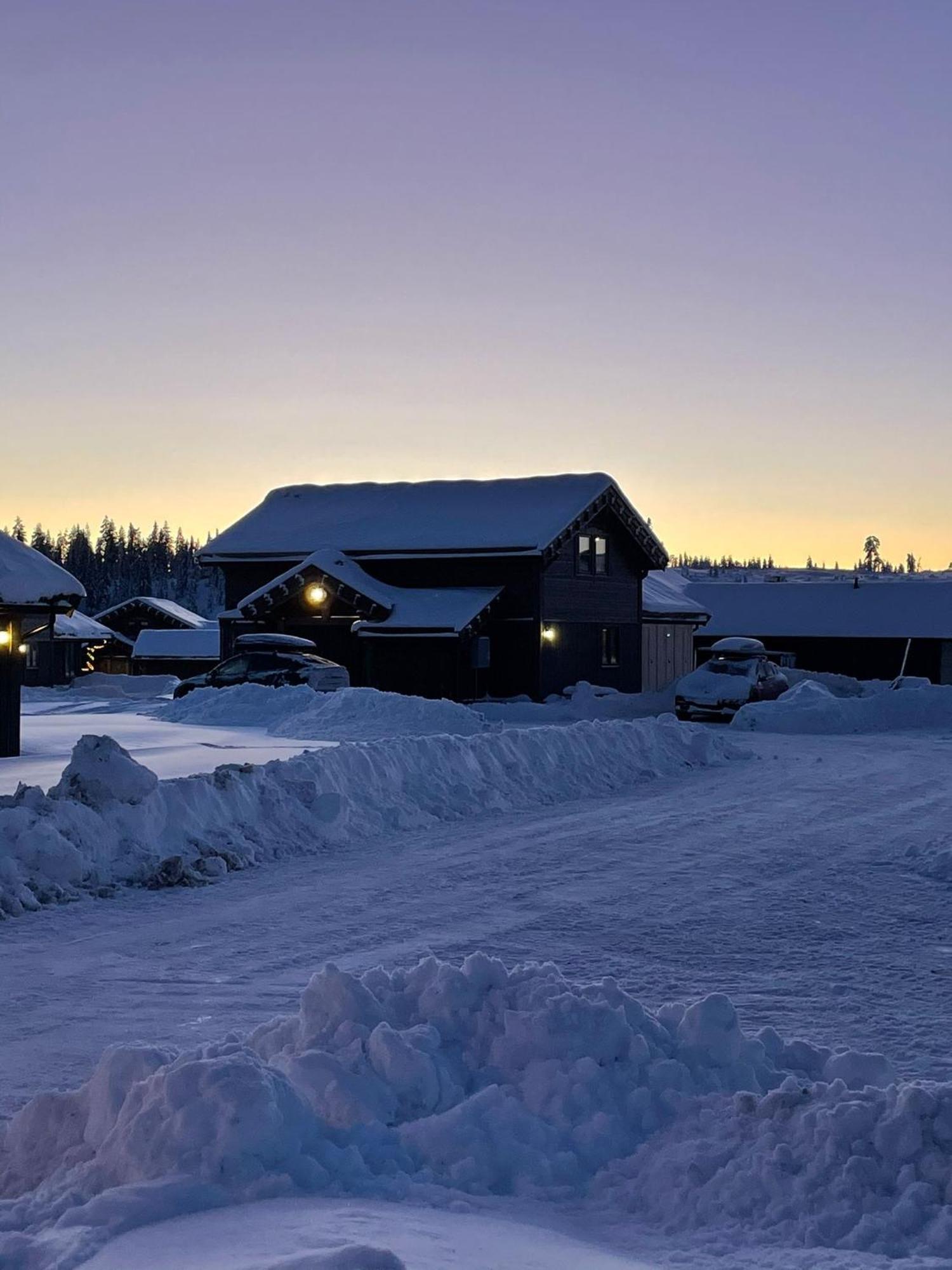 Lyxig Stuga Pa Branaesberget Syssleback Exterior photo